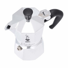 Bialetti Moka Express Moka pot Aluminum, Black