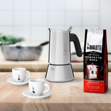 Bialetti Venus dėžutė Moka puodas 0,2 L Sidabras