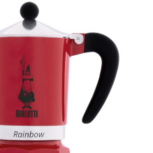 Kavos virimo aparatas BIALETTI RAINBOW 1TZ 60 ml Raudona