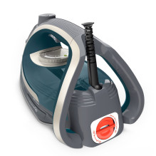 Tefal Ultragliss Anti-Calc Plus FV6842 Steam iron 2800 W Blue, Silver