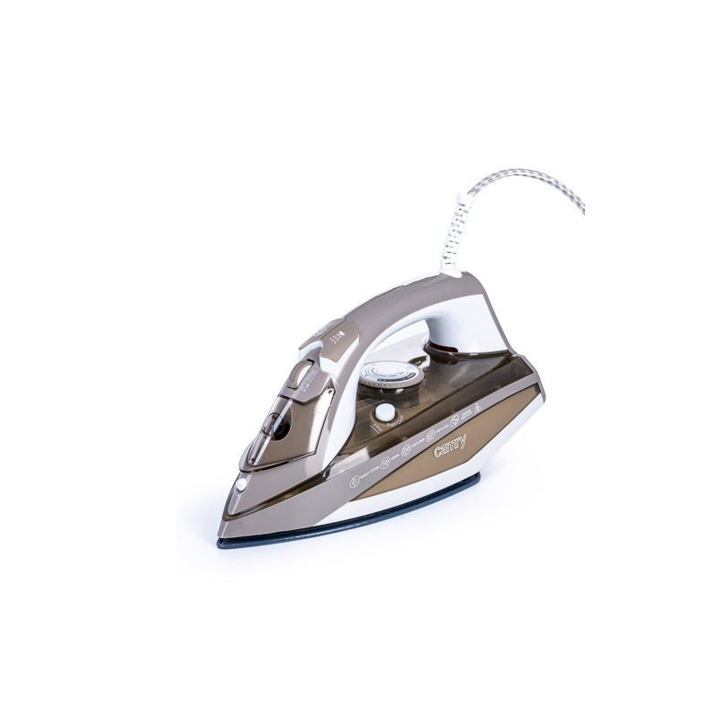 Camry CR 5018 Steam iron Ceramic Ultra Glide Brown,Grey,White 3000 W