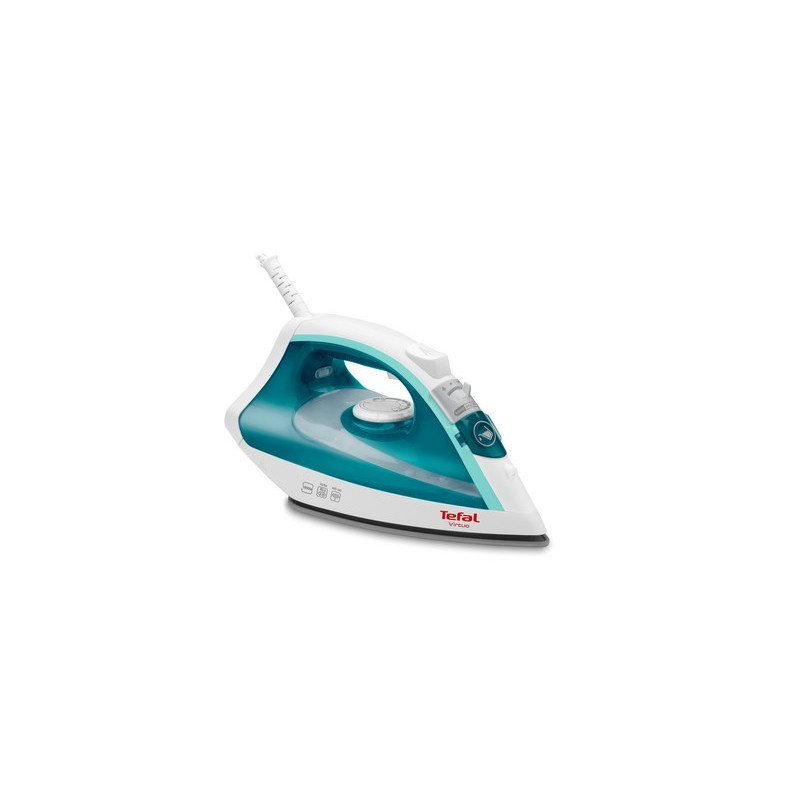 Tefal Virtuo FV1710 Steam iron Non-stick soleplate 1800 W Green, White