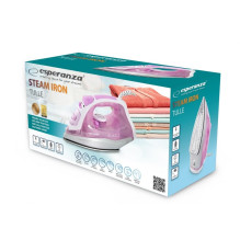 Esperanza EHI004 iron Dry &amp; Steam iron Ceramic soleplate 2400 W Purple, White