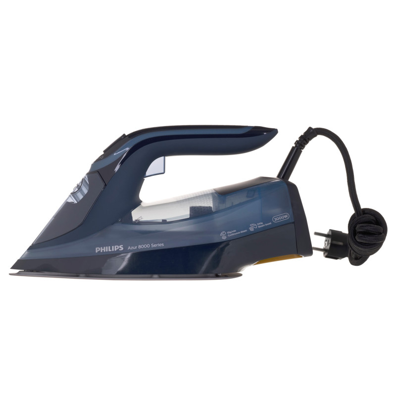 Philips DST8020 / 20 iron Steam iron SteamGlide Elite soleplate 3000 W Blue