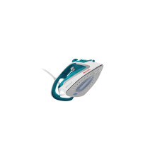 Tefal EasyGliss Plus FV5718 iron Dry &amp; Steam iron Durilium soleplate 2400 W Turquoise, White