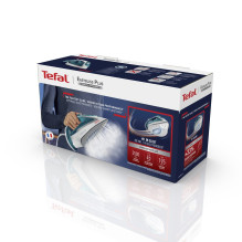 Tefal EasyGliss Plus FV5718 lygintuvas Dry &amp; Steam lygintuvas Durilium padas 2400 W turkis, baltas