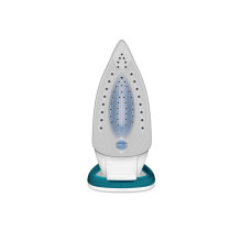 Tefal EasyGliss Plus FV5718 iron Dry &amp; Steam iron Durilium soleplate 2400 W Turquoise, White