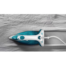 Tefal EasyGliss Plus FV5718 iron Dry &amp; Steam iron Durilium soleplate 2400 W Turquoise, White