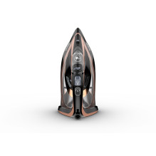 Tefal Ultimate Pure FV9845 iron Dry &amp; Steam iron Durilium Autoclean soleplate 3200 W Black, Copper