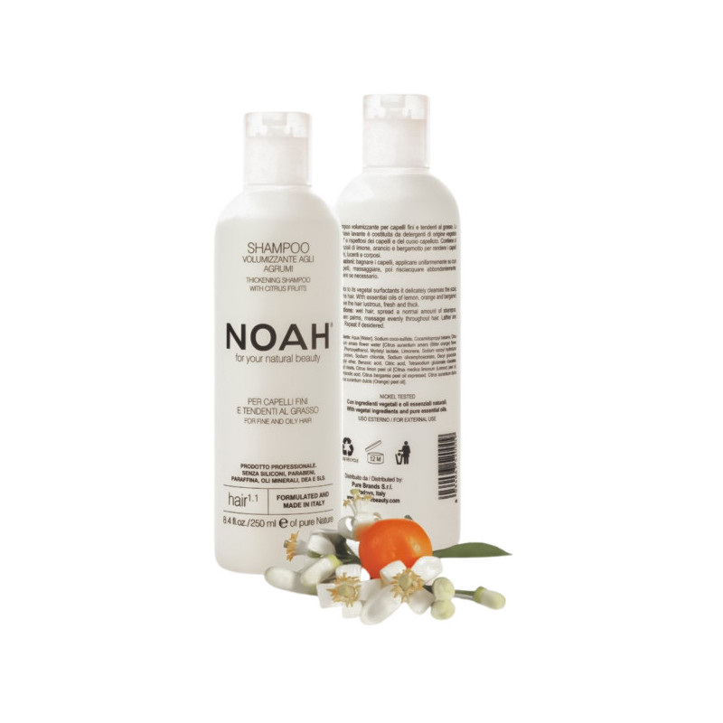 1.1. Volumizing Shampoo With Citrus Fruits Shampoo for oily hair, 250ml