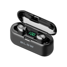 Headphones BLOW Earbuds BTE200 BLACK power bank 2000mAh