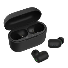 Savio TWS-09 IPX5 ausinės / ausinės Wireless In-ear Music Bluetooth Black