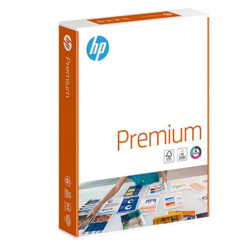 HP PREMIUM FOTOKOPIJŲ POPIERIUS A4, A KLASĖ, 80GSM, 500 ARCS.