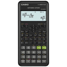 CASIO CALCULATOR SCIENTIFIC FX-350ESPLUS-2 JUODAS, 12 SKAITMENŲ EKRANAS