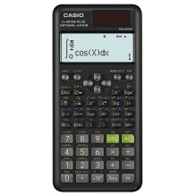 CASIO CALCULATOR SCIENTIFIC FX 991ES PLUS 2 JUODAS, 12 SKAITMENŲ EKRANAS