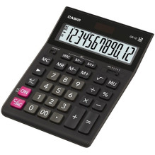 CASIO CALCULATOR OFFICE GR-12 BLACK, 12 SKAITMENŲ EKRANAS