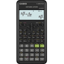 CASIO FX-82ESPLUS-2 CALCULATOR SCIENTIFIC, 252 FUNCTIONS, 77X162MM, BLACK, BOX