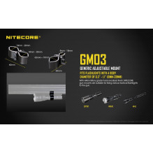 NITECORE Rifle/ Shotgun Barrel Mount GM03