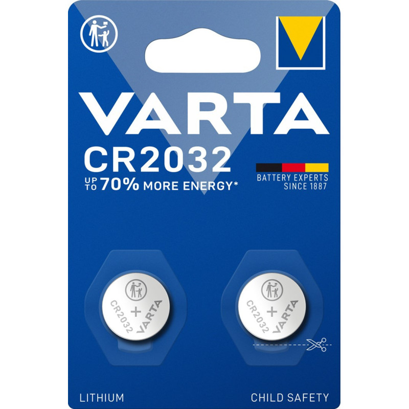 Varta 06032 Vienkartinė baterija CR2032 Lithium