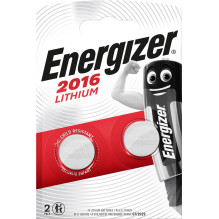 ENERGIZER BATERIJOS SPECIALIZUOTAS CR2016 2 Vnt