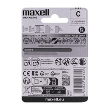 MAXELL battery alkaline LR14, 2 pcs.