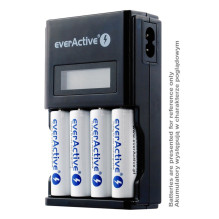 Įkroviklis everActive NC-450 Black Edition