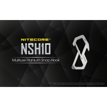 NITECORE Multiuse Titanium Snap Hook NSH10