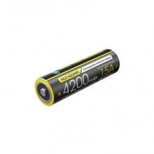 NITECORE 21700 High Drain Dual Way Output Low Temperature Resistant Li-ion Rechargeable Battery NL2142LTHPi