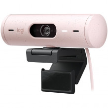 LOGITECH BRIO 500 Full HD internetinė kamera – ROSE – USB