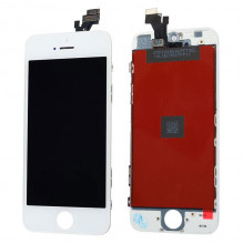 APPLE iPhone 5 5G ekranas su lietimui jautriu ekranu balta spalva
