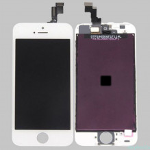 APPLE iPhone 5S ekranas su lietimui jautriu ekranu balta spalva