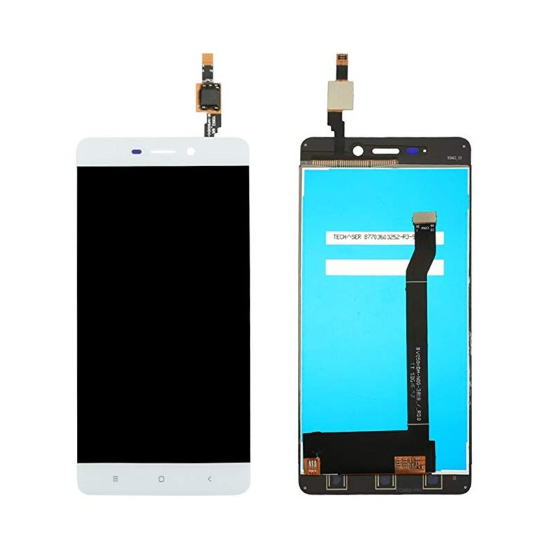 XIAOMI REDMI 4 balta spalva LCD telefono ekranas