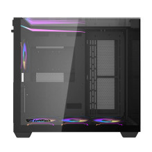 Darkflash TH285 computer case 4 fans (black)