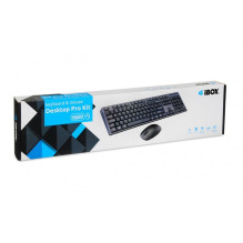 iBox IKMS606W keyboard RF Wireless English Black