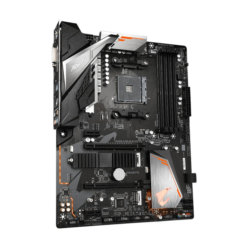 Gigabyte B450 AORUS Elite V2 Socket AM4 ATX AMD B450