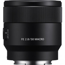 Sony FE 50mm F2.8 Macro (Black) | (SEL50M28)