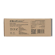 Qoltec 53031 AGM battery , 12V , 9Ah , max 135A