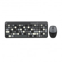 Belaidė klaviatūra + pelė MOFII 888 2.4G (juoda)