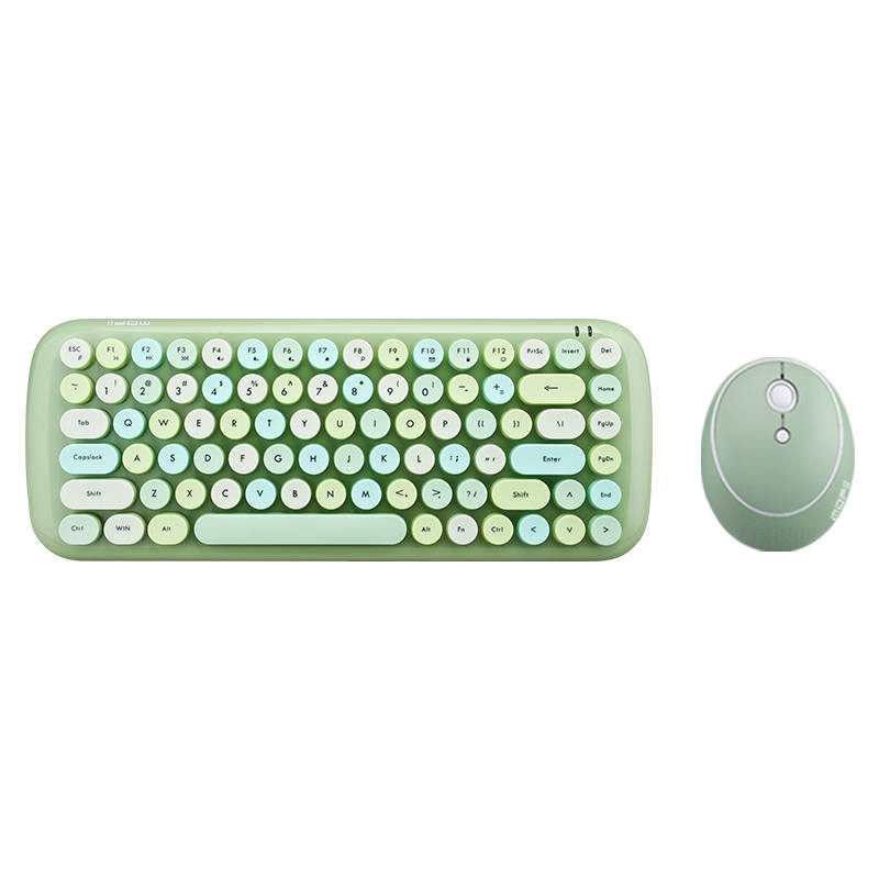 Belaidė klaviatūra + pelė MOFII Candy 2.4G (žalia)