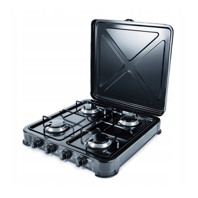 Promis KG400C hob Black,White Countertop Gas 4 zone(s)