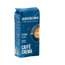 TCHIBO EDUSCHO CREMA STRONG kavos pupelės 1000G