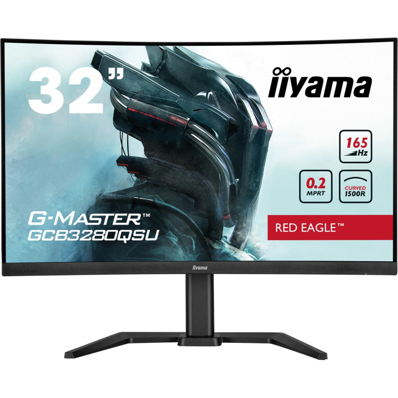 iiyama G-MASTER GCB3280QSU-B1 computer monitor 80 cm (31.5&quot;) 2560 x 1440 pixels LED Black