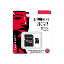 Kingston Technology Industrial 8 GB MicroSDHC UHS-I 10 klasė