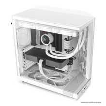 NZXT H6 Air Flow Midi Tower baltas