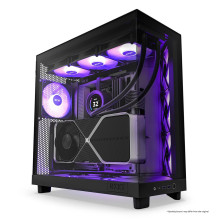 NZXT H6 Air Flow Midi bokštas juodas