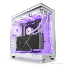 NZXT H6 Air Flow Midi Tower baltas