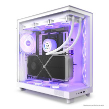 NZXT H6 Air Flow Midi Tower baltas