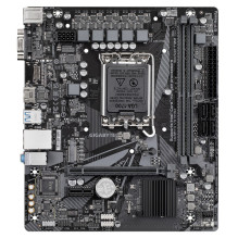 Gigabyte H610M H V3 DDR4 Motherboard - Supports Intel Core 14th CPUs, 4+1+1 Hybrid Phases Digital VRM, up to 3200MHz DDR