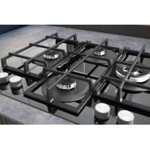 Hotpoint HAGS 62F / BK Black Built-in 59 cm Gas 4 zone(s)