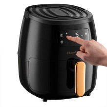 Russell Hobbs SatisFry Air Heißluftfritteuse Single 5 L Atskira 1650 W Karšto oro gruzdintuvė juoda